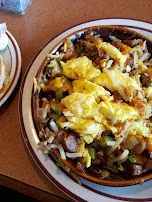 Denver Omelette with Ham Green Pepper and Onions